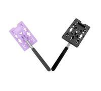 TOPPERFUN 2pcs Telescopic Temporary Parking Card Holder Extendable Tool for Quick Vehicle Validation Parking Sign Grabber for Indoor Outdoor Use Durable Design for Enhanced Efficiency