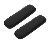 TOPPERFUN 2pcs Toothbrush Protective Case for Travel Travel Toothbrush Holder Compact Electric Storage Bag Black