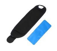 TOPPERFUN 2pcs Wrist Gel Ice Pack Cold Wrap with Strap for Sports Injuries Swelling Relief and Hot Cold Treatment Suitable for Athletes