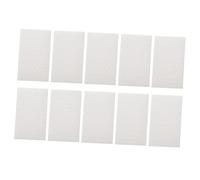 TOPPERFUN 2X Compressed High Density Cleaning Blocks 10pcs White Sponges for Car Wash Kitchen Dish Cleaner Household Cleaning Supplies