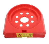 TOPPERFUN 3-8kg Fire Extinguisher Base Plastic Fire Extinguisher Brackets Space-Saving Design Safety Support Stand for Automotive Household Use