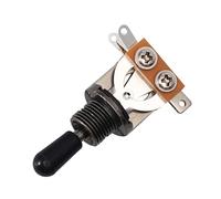 TOPPERFUN 3-level Sound Pickup Guitar Knob for -type Acoustic Guitar (jet Black)