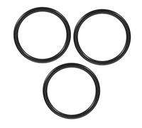 TOPPERFUN 3 Pieces Small Rubber Sound Bowl Pads for Singing Bowls, Buddhist Instruments Cushion Mat Set for Meditation and Ritual Use in Music Therapy