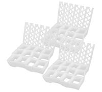 TOPPERFUN 3 Sets Pearl Foam Fruit Protection Liner Pads with 12-cell 70mm Depth, Shock-absorbent Fruit Storage Cushion for Fresh Fruits, Pears, Kiwis, Suitable for Orchard Harvest