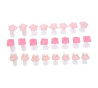 TOPPERFUN 3 Sets Silicone Toe Separators of Flexible Spacers for Manicure and Pedicure Comfortable Nail Art Tool for Precise Polish Application and Enhanced Nail Care Experience