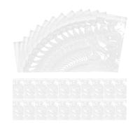 TOPPERFUN 300pcs Plastic Resealable Card Protector Sleeves 5x3 Inches Thick 10 Mil Waterproof Storage Bags for Collectibles and Postcards