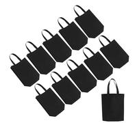 TOPPERFUN 30pcs Handles Bags Reusable Bag Large Capacity Non-woven Fabrics Lightweight Easy to Carry Portable Shopping Tote for Outdoor Use