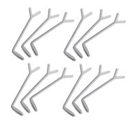 TOPPERFUN 30pcs Heart-shaped Cat Eye Magnets with Y-shaped Magnetic Nail Stick Tool for DIY Manicure Strong Magnetic Nail Art Accessory Compatible with Cat Eye Gel Polish for Salon Studio