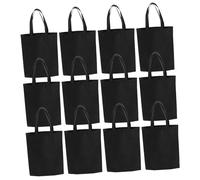 TOPPERFUN 30Pcs Reusable Non Woven Tote Bags Capacity Grocery Bag with Handles Shopping Bags for Daily Use Adorable Fruit Print Design Convenient and Portable Storage