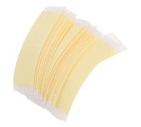 TOPPERFUN 36pcs Double-sided Wig Tape Tabs for Hair Extensions Sweatproof Adhesive Strips Curved Design for Lace Wigs Toupee Hairpieces Comfortable Invisible Bonding