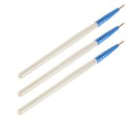 TOPPERFUN 3pcs Fine Point Eye Makeup Brush Ultrafine Eyeliner Concealer Applicator Soft Bristles Detailed Tear Trough Brush for Precise Aegyosal Highlighting