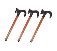 TOPPERFUN 3pcs Inflatable Cane Blow Up Walking Stick Props Lightweight Durable for Halloween Party Costume Accessories and Retirement Celebration Decorations