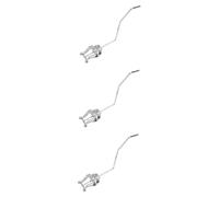 TOPPERFUN 3pcs Marching Music Stand Clamp -lyre Clarinet Sheet Music Clips French Horn Clip Practical Sheet Rack for Wind Traveling Instrument