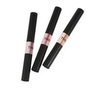 TOPPERFUN 3pcs Nail Art Glitter Pen Solid Cushion Design Manicure Decor for Home Professional Use with Rich Color Rendering and Powder Effect