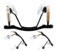 TOPPERFUN 3PCS Rimless Nose Bridge Pads Frameless Glasses Nose Pad Replacement Repair Kit Ergonomic Support for Spectacle and Eyewear Maintenance