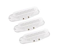 TOPPERFUN 3pcs Transparent Bobbin for Guitar Accessories Easy Install Guitar Screw Side for Custom Pickups Pickup Maker Parts