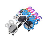 TOPPERFUN 3pcs Year Party Glasses Number Eyewear Festive Photo Props for Nye Graduation Holiday Celebrations Creative Design for Christmas and Year End Events