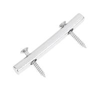 TOPPERFUN 3sets Pressure Chord Rods Guitar Strip Bar Sticks Music Instrument Accessories for Guitar String Stable Bar Silver