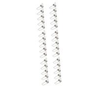 TOPPERFUN 3sets Valve Key Replacement Parts for Trumpet Draining Spring Set Suitable for The Silver Snarling Trumpet 10pcs*3