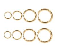 TOPPERFUN 4 pairs Small Hoop Earrings for Women of Fashionable Circle Hoops Versatile Decorative Earrings for Various Occasions for Parties Dating and More