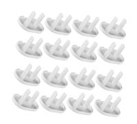 TOPPERFUN 40pcs Childproof Outlet Covers White Electric Plug Protectors for Baby Safety 2-hole Socket Covers Easy Installation for Home Use
