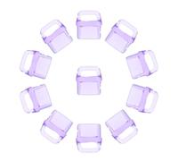 TOPPERFUN 40pcs Type-c Dust Plug Charging Port Dust Plug Mobile Phone Charging Port Protector Pvc Material Resistant to Deformation Protection for Usbc Devices and Smartphones in Purple