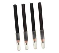 TOPPERFUN 4pcs Eyebrow Pencil Wooden Soft Brow Shaper Pen for Women for Natural Brows Makeup Portable Pen