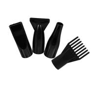 TOPPERFUN 4pcs Pet Grooming Hair Dryer Nozzle Attachments Durable Abs Diffuser Nozzles for Dogs Cats Small Animals Comfortable Safe Drying Experience for Hair Styling and Grooming
