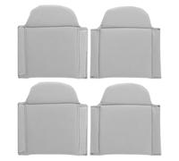 TOPPERFUN 4pcs Pouch Separator Padded Insert Camera Bag Accessories for Photographers Portable Shockproof Padding Providing Compartments Suitable for Outdoor Use Gray