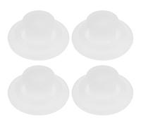 TOPPERFUN 4pcs Silicone Water Bottle Cap Covers Silicone Bottle Cap for Insulated Cup Lid Plug Leak Resistant Spill Stopper Replacement Water Cover