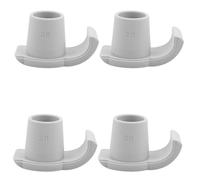 TOPPERFUN 4pcs Walker Glides Nonstick Feet Covers for Walker Legs Walking Aid Accessories Skis Glides for Elderly Seniors Mobility Support