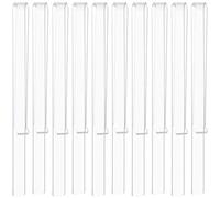 TOPPERFUN 5 Pairs Acrylic Music Sheet Clips Music Stand Holder Clips for Pianists Musicians