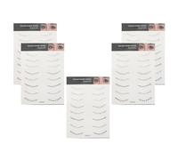 TOPPERFUN 5 Sheets Fake Lower Eyelash Stickers Eyelash Stickers Natural Look Seamless Blending Easy to Use for Women Weddings
