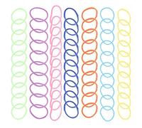 TOPPERFUN 500pcs Practical Rubber Bands for Pets Elastic Hair Bands Made of Sturdy Rubber with Sweet Design Suitable for Rabbits and Cats Decoration Occasions