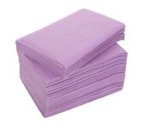 TOPPERFUN 50PCS Disposable Nail Table Covers Nail Art Pads Tear Resistant Manicure Mats for Salons Tattoo Shops and Home Use Multipurpose Cleaning Pads