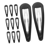 TOPPERFUN 50pcs Metal Snap Hair Clips for Women Durable Decorative Bang Barrettes Chic Hair Accessories for Parties Holidays and Everyday Use