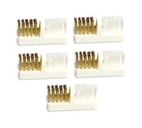 TOPPERFUN 5pcs Copper Wire Cleaning Brush for Nail Detail Nail Art Tools Including for French Manicure