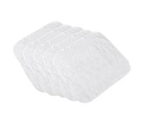 TOPPERFUN 5Pcs Cotton Steamer Cloth Pads Non Stick Reusable Steamer Liners for Household Cooking Dumplings Buns Dim Sum with High Temperature Resistance