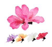 TOPPERFUN 5pcs Unique Floral Hairpin Hair Clip Artificial Flower for Women Japanese Accessories Bohemian Hair Flowers for Hanfu