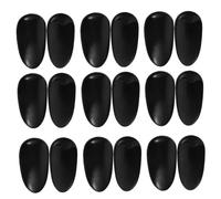 TOPPERFUN 60pcs Hair Dye Ear Covers with Quick Hook Design Reusable Comfortable Ear Protectors for Salon Hairdressing Bathing Showering Hygienic and Flexible Plastic Caps