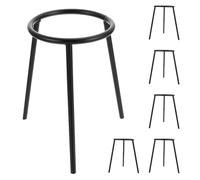 TOPPERFUN 6pcs Lamp Lab Tripod Stand, Lab Bunsen Burner Tripod Lamp Support Stand Lamp Tripod Holder for Laboratory Chemistry Education Supplies