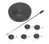 TOPPERFUN 6pcs Metal Receipt Spike Holder for Restaurant and Office Compact Ticket Stabber for Bills Memos and Order Organization Desk Bill Holder for Efficient Receipt Management