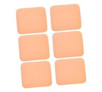 TOPPERFUN 6pcs Small No Powder Sponge Makeup for Foundation Dual-use Powder Soft and Supple Makeup Pads for Travel and Daily Use