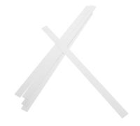 TOPPERFUN 6pcs Snare Drum Wire Mounting Straps Pet Material with Good Flexibility and White Colour Ensuring Proper Tension for Professional Snare Drum Accessories Random Color