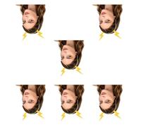 TOPPERFUN 6pcs Yellow Electric Flash Headband for Christmas Party Performance Festive Hair Accessories with Bright Electric Design Headdress for Holiday Celebrations and Stage Shows