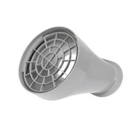 TOPPERFUN Air Conditioner Exhaust Hose Connector with 150mm Rectangular Interface, Silver Plastic Material, Money-Saving Design, Prevents Foreign Objects Entry, Suitable for Portable Air