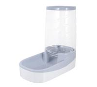 TOPPERFUN Automatic Cat Dog Feeder Food Storage Bowl with 3.8l Capacity Vertical Design Premium Pp Material Simple Elegant Style Easy to Fix and Install for Personal Home Use Pet Feeding