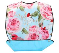 TOPPERFUN Bib for Adults Folding Design Reusable and Washable for Dining and Home Use Prevents Spills and Stains Clothing Comfortable Neck Fit for Seniors and Elderly