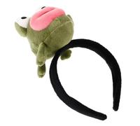 TOPPERFUN Big Mouth Frog Headband Novelty Wash Face Hair Accessory for Boys and Girls Adult Party Cosplay Costume