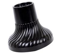 TOPPERFUN Black Plastic Hair Dryer Diffuser Attachment for Hairdryer with High Temperature Resistance and Not Easy to Deform Features, Suitable for Salon and Home Use on Curly Hair